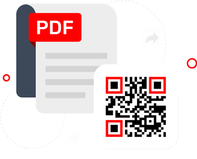 PDF फ़ाइलों के लिए QR कोड